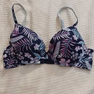 Hurley floral underwire bra size 36b